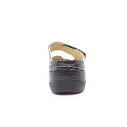 Wolky ROLL SLIPPER 0622713 211 ANTRACITE Schoenen Reyskens Schoenen Reyskens